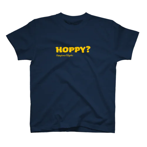 HOPPY_黄色字 Regular Fit T-Shirt