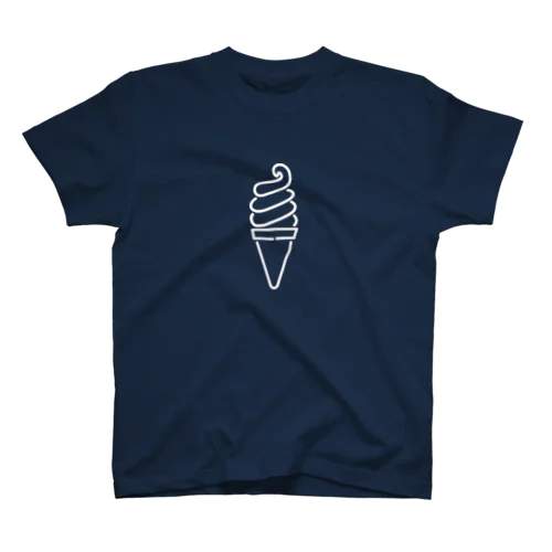 ソフトクリーム（white） Regular Fit T-Shirt