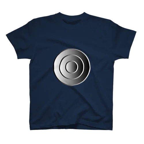 鋼の同心円 Regular Fit T-Shirt