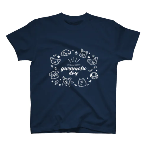 yurumofu dog スタンダードTシャツ