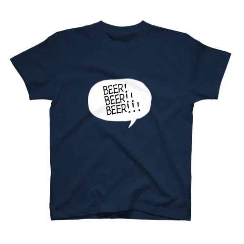 BEER!BEER!!BEER!!!Tシャツ Regular Fit T-Shirt