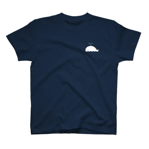マリンシリーズ・くじら（白） Regular Fit T-Shirt