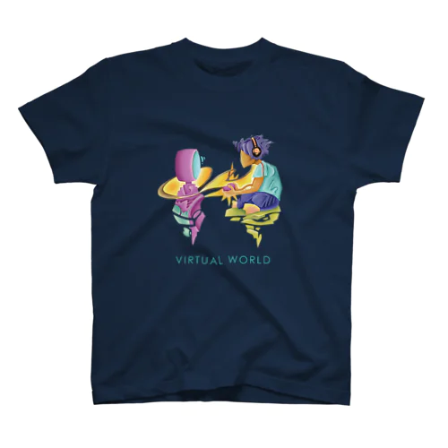 VIRTUAL WORLD スタンダードTシャツ