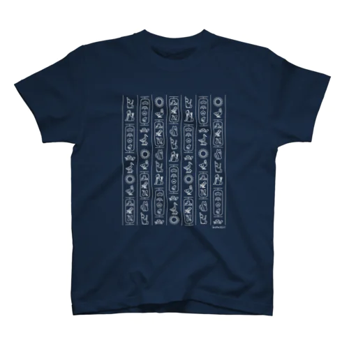 日本ヒエログリフ（白） Regular Fit T-Shirt