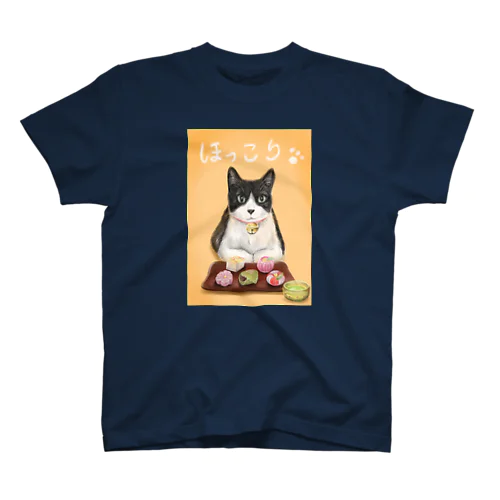 茶屋猫　上生菓子 スタンダードTシャツ