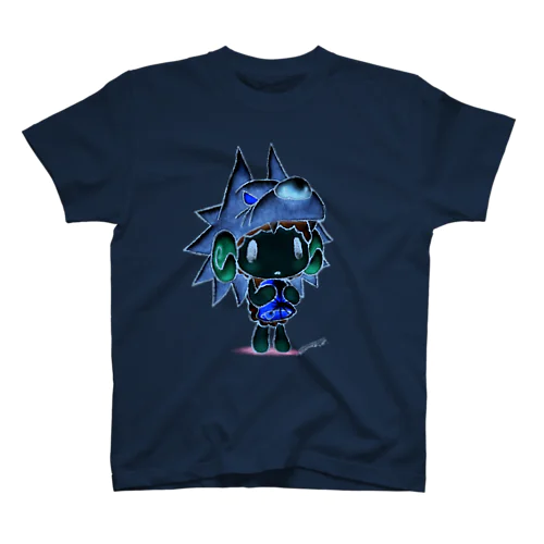 【各5点限定】がおくんのかわをかぶっためぇめぇさん(＃1/nega) スタンダードTシャツ