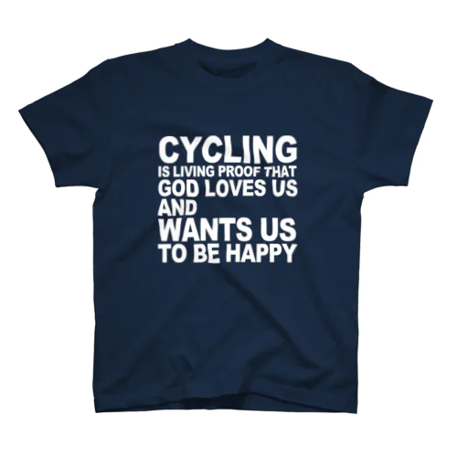 サイクリング万歳 スタンダードTシャツ