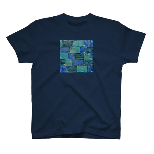 cardboard/blue Regular Fit T-Shirt