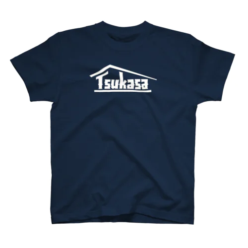 Tsukasa工務店　Wh両面 スタンダードTシャツ