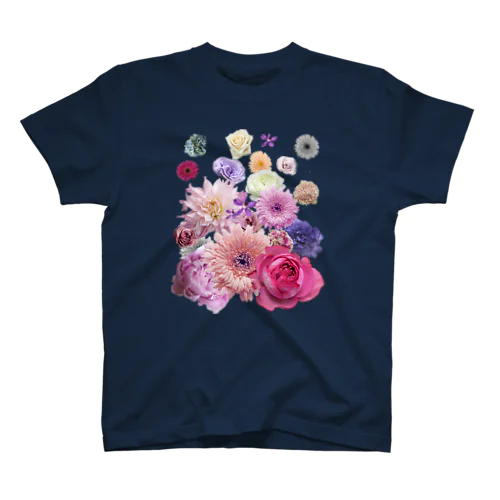 Pressed Flower(Cute) Regular Fit T-Shirt
