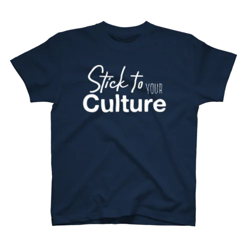 STYC WHITE logo スタンダードTシャツ