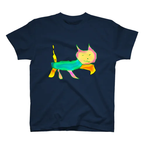 覚醒した 猫マン２ スタンダードTシャツ