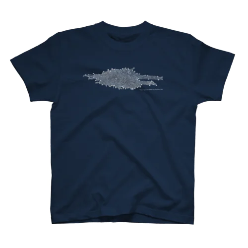 ハーシェルの銀河系(黒地用) Regular Fit T-Shirt