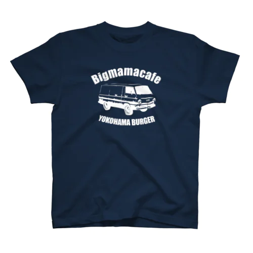 Bigmamacafe YOKOHAMA BURGER A ホワイト Regular Fit T-Shirt
