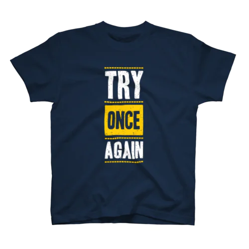 Try once again スタンダードTシャツ