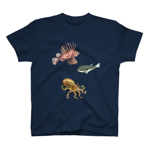 毒魚 スタンダードTシャツ