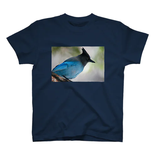 ヨセミテの青い鳥 Regular Fit T-Shirt