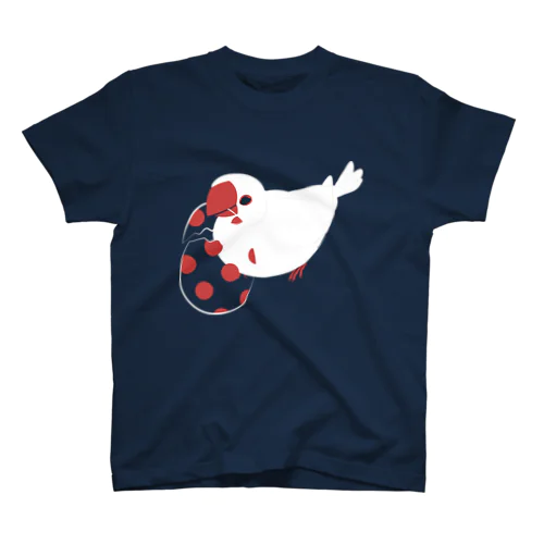 卵のカラと文鳥 Regular Fit T-Shirt