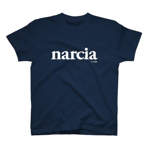 White narcia Regular Fit T-Shirt