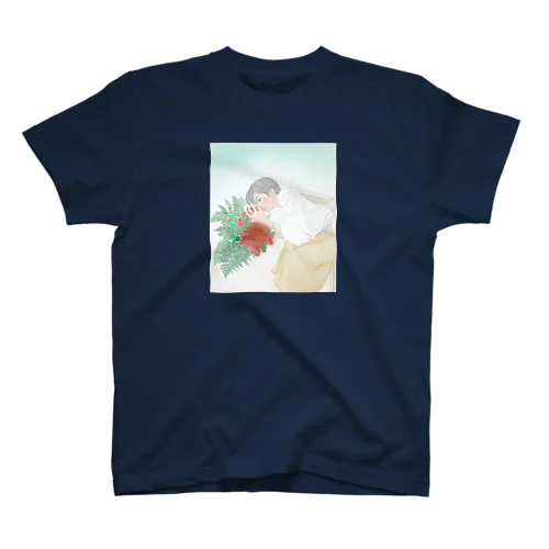 ダンサーシリーズ　1 「花の香り」 Regular Fit T-Shirt