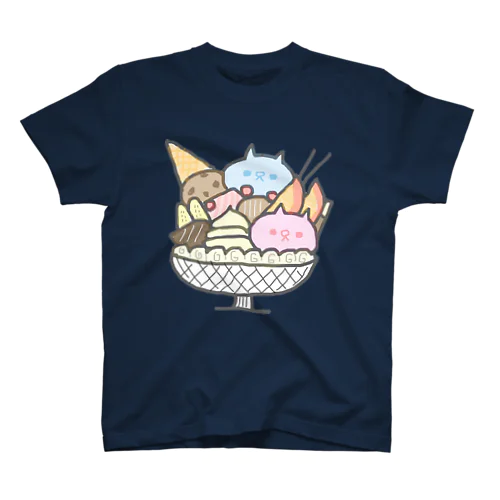 パフェねこ Regular Fit T-Shirt