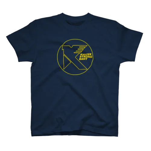 KAIZER STRONG BAHT (Circle/Yellow/Line) スタンダードTシャツ