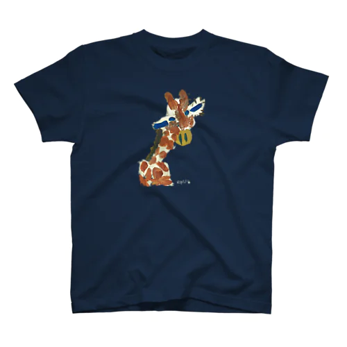 RIKU　キリンシリーズ(白ロゴ) Regular Fit T-Shirt