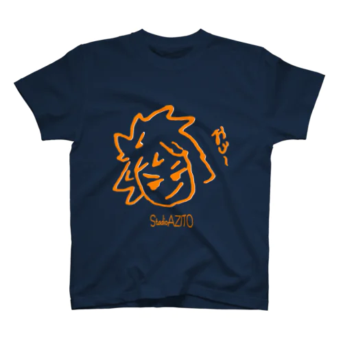 StadioAZITO(おじ～）おれんじ スタンダードTシャツ