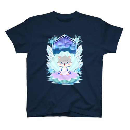 氷と真珠と吹雪くん スタンダードTシャツ