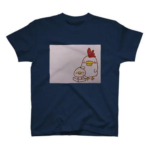 ニワトリくんとヒヨコちゃん Regular Fit T-Shirt