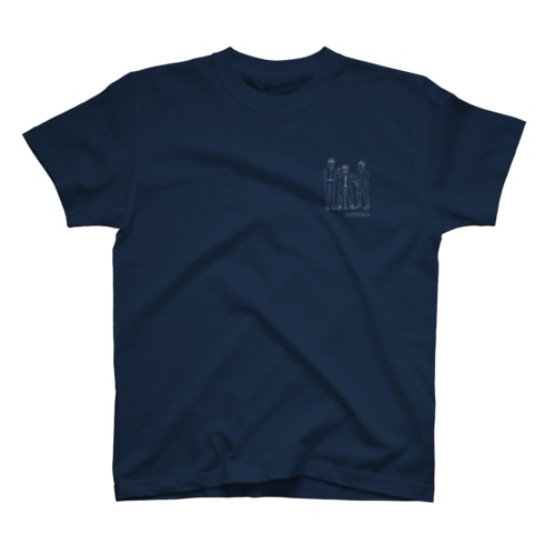 オレマカイラスト（線画・白） Regular Fit T-Shirt