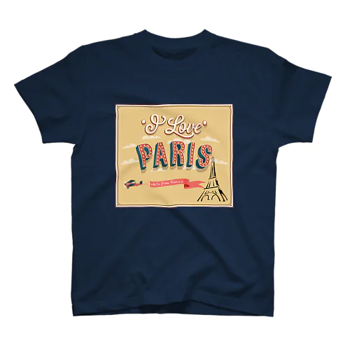 I love paris スタンダードTシャツ