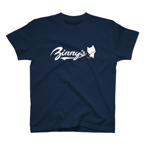 Zinny'sしろねこB スタンダードTシャツ