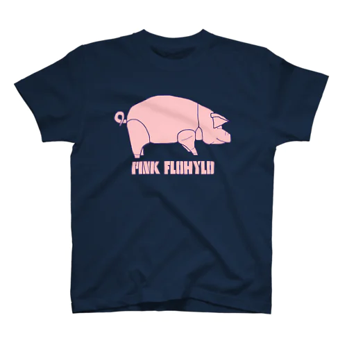 PINK FLOHYLD ANIMALS スタンダードTシャツ