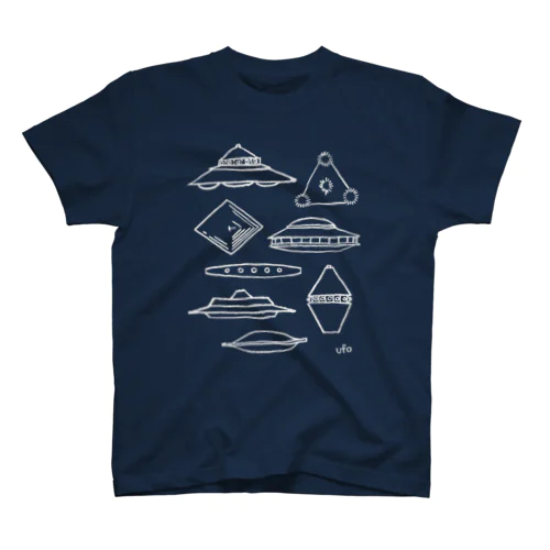 UFOだ！（改）ホワイト スタンダードTシャツ