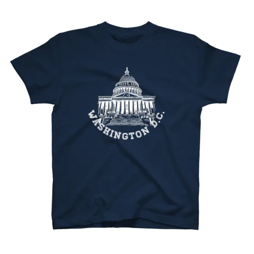 WATSHINGTON D.C.(white ver) スタンダードTシャツ