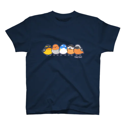 野鳥シリーズ1枠付き スタンダードTシャツ