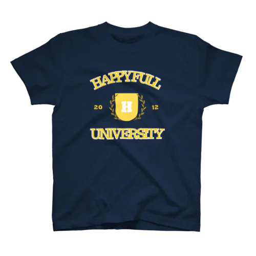 HAPPYFULL UNIVERSITY スタンダードTシャツ