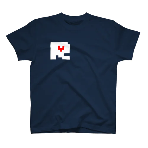 8bit R of HEART Regular Fit T-Shirt