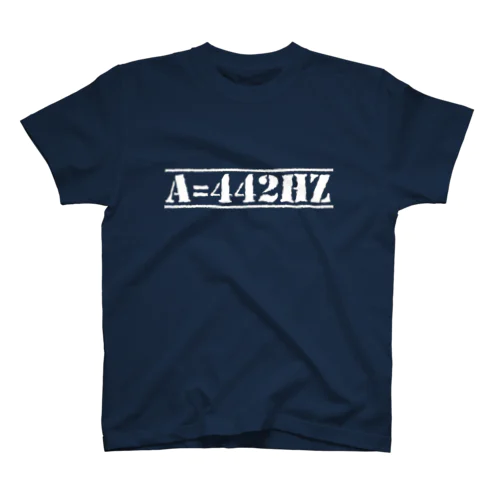 ピッチ442HzW スタンダードTシャツ