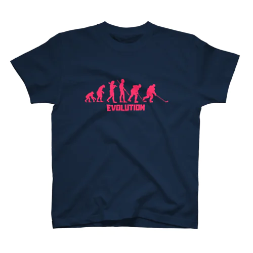 進化（ピンク） Regular Fit T-Shirt