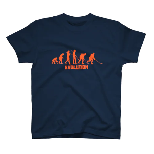 進化（オレンジ） Regular Fit T-Shirt