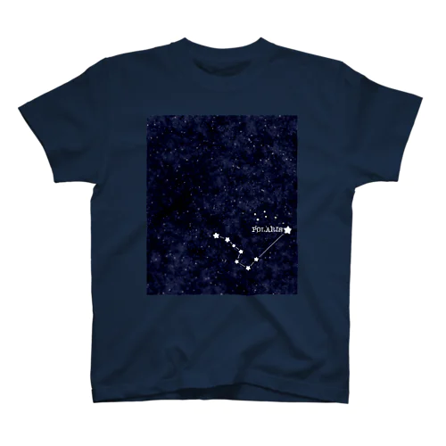 夜空に輝くPOLARIS スタンダードTシャツ