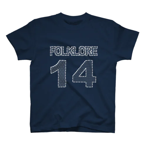 folklore(刺し子ステッチ風) スタンダードTシャツ