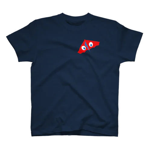 赤いカイト(ソロ) Regular Fit T-Shirt