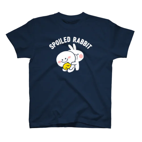 Spoiled Rabbit (For Deep Coler) / あまえんぼうさちゃん (濃色用) スタンダードTシャツ