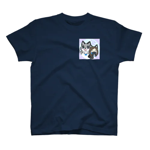 小さいちょこ太郎&更紗さん Regular Fit T-Shirt