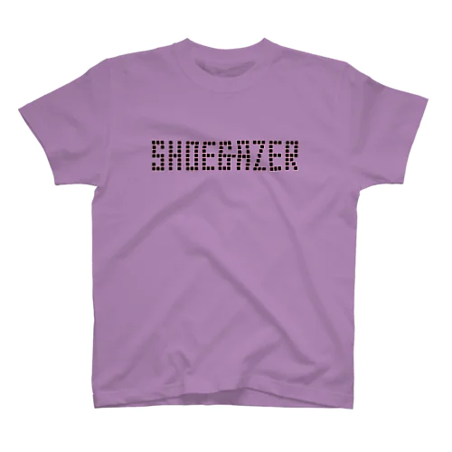 文字Tシャツ『SHOEGAZER』8カラー限定 スタンダードTシャツ