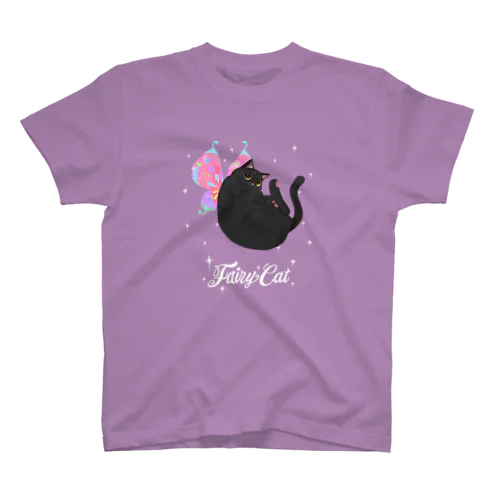 黒猫の妖精 スタンダードTシャツ