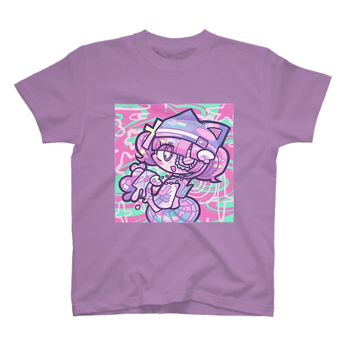 恋文パープル Regular Fit T-Shirt